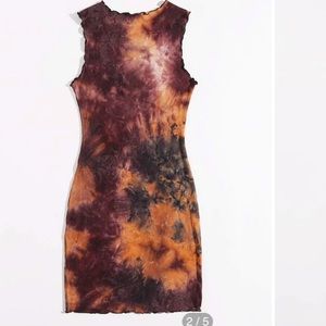 Brand new Lettuce trim tye dye dress